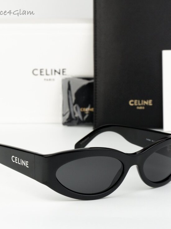 Celine Accessories - Celine Women Sunglasses Black Grey Cat Eye CL40288I MONOCHROMS 01A NEW AUTHENTIC